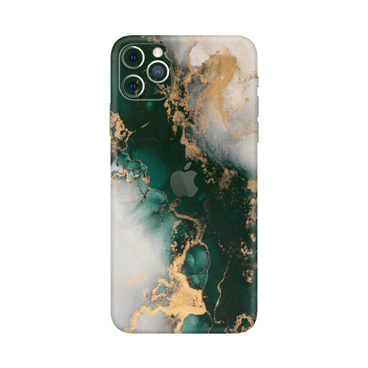 Folie de protectie iPhone 11 Pro Max, eSkins Signature, Forest Mist