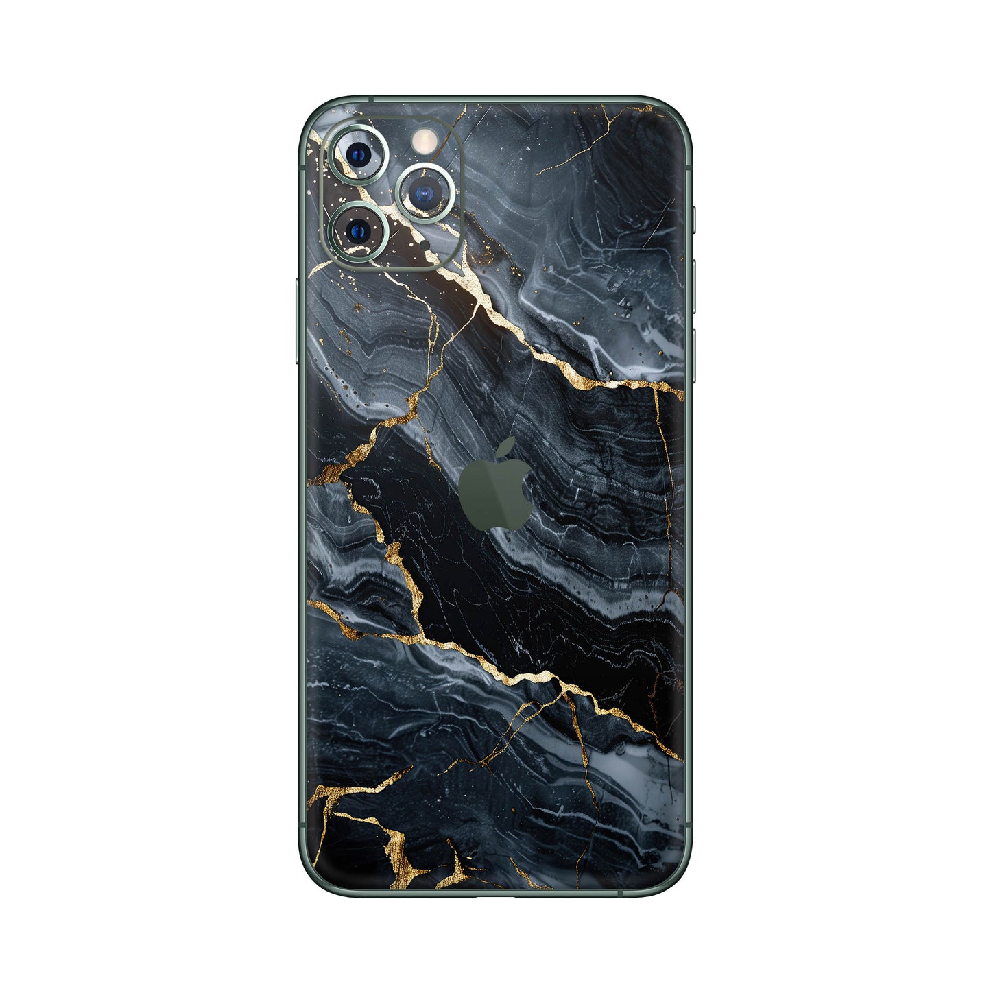 Folie de protectie iPhone 11 Pro Max, eSkins Signature, Skin Gilded Abyss