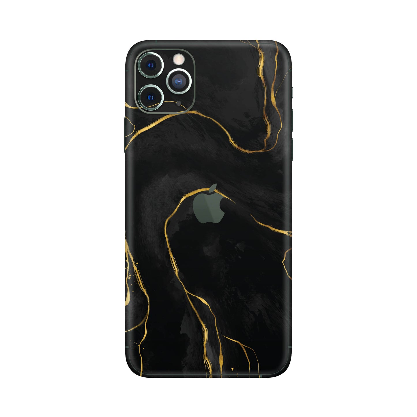 Folie de protectie iPhone 11 Pro Max, eSkins Signature, Skin Golden Onyx