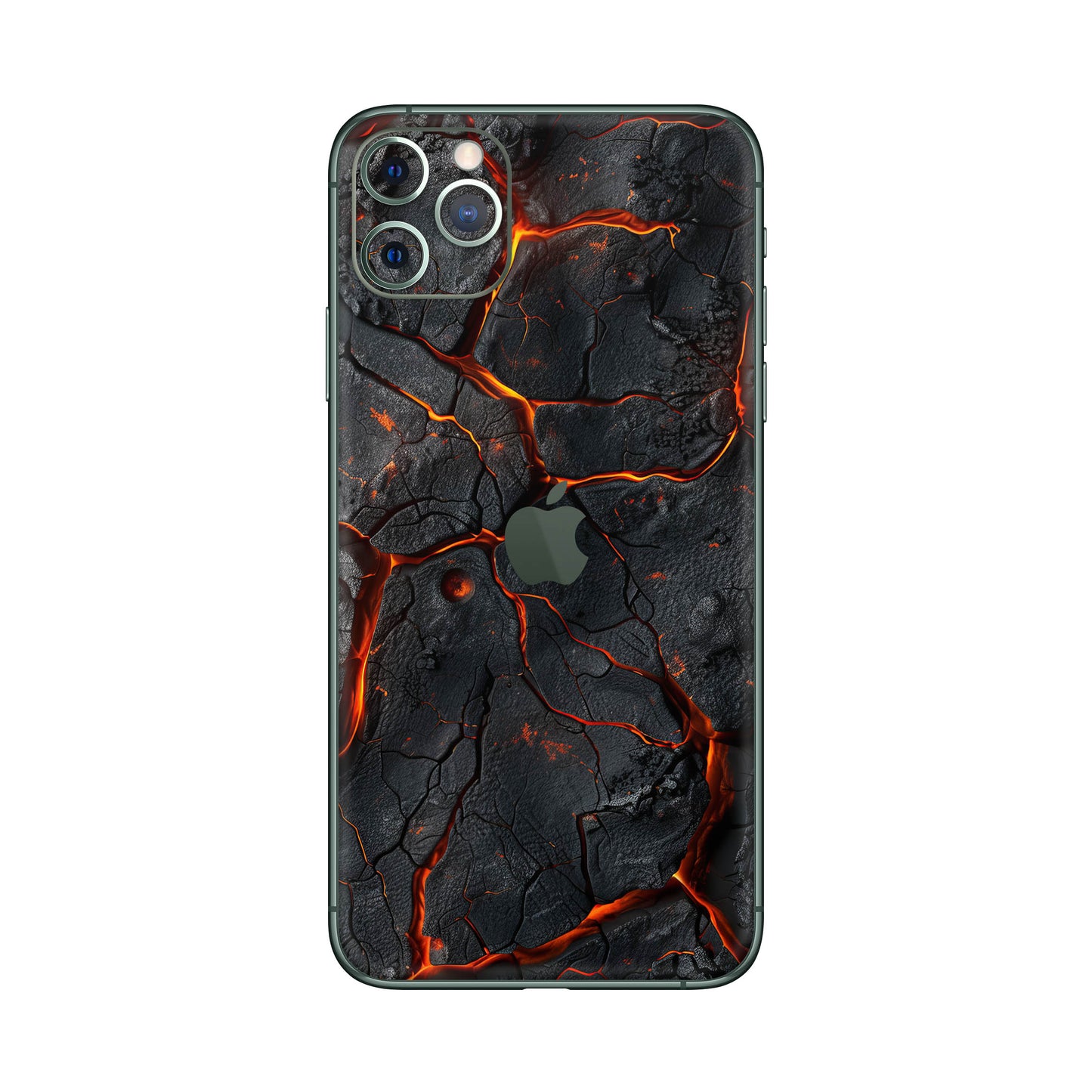 Folie de protectie iPhone 11 Pro Max, eSkins Signature, Skin Inferno Crust