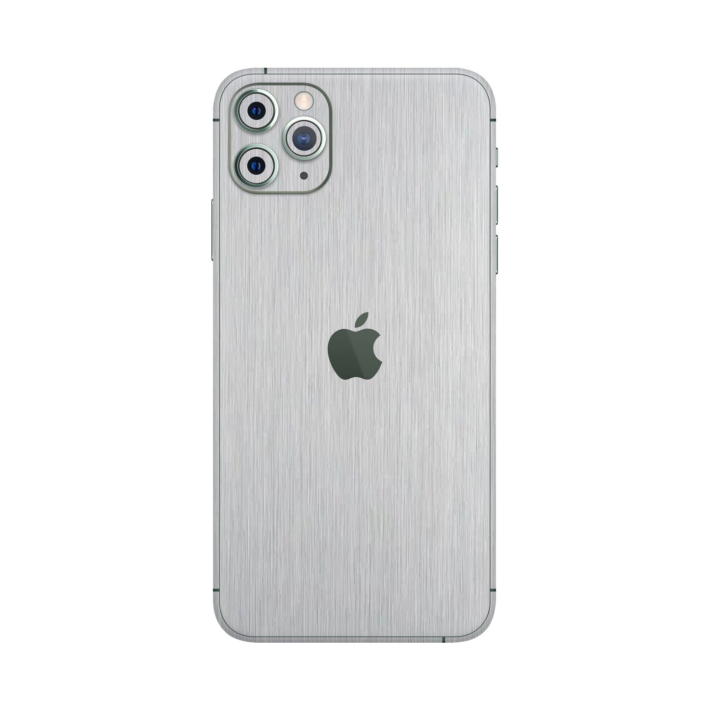 Folie de protectie iPhone 11 Pro Max, eSkins Elegans, Skin Metalic Gri