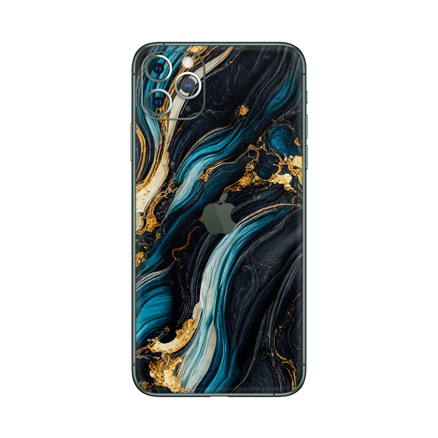 Folie de protectie iPhone 11 Pro Max, eSkins Signature, Mystic Ocean