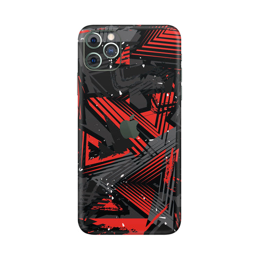 Folie de protectie iPhone 11 Pro Max, eSkins Signature, Skin Urban Assault