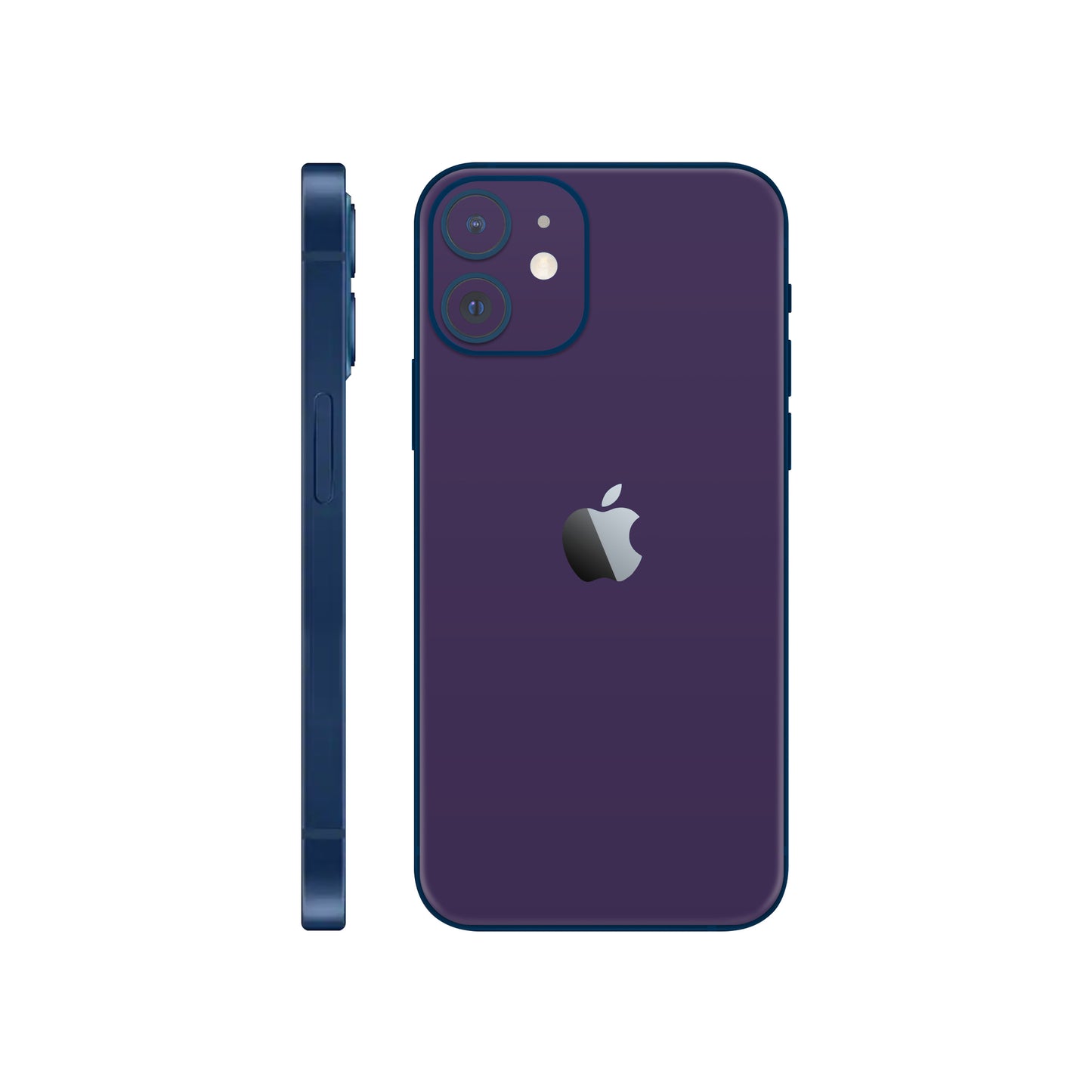 Folie de protectie iPhone 12 Mini, eSkins Unique, Skin Mat Mov