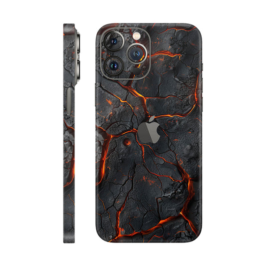 Folie de protectie iPhone 12 Pro Max, eSkins Signature, Skin Inferno Crust