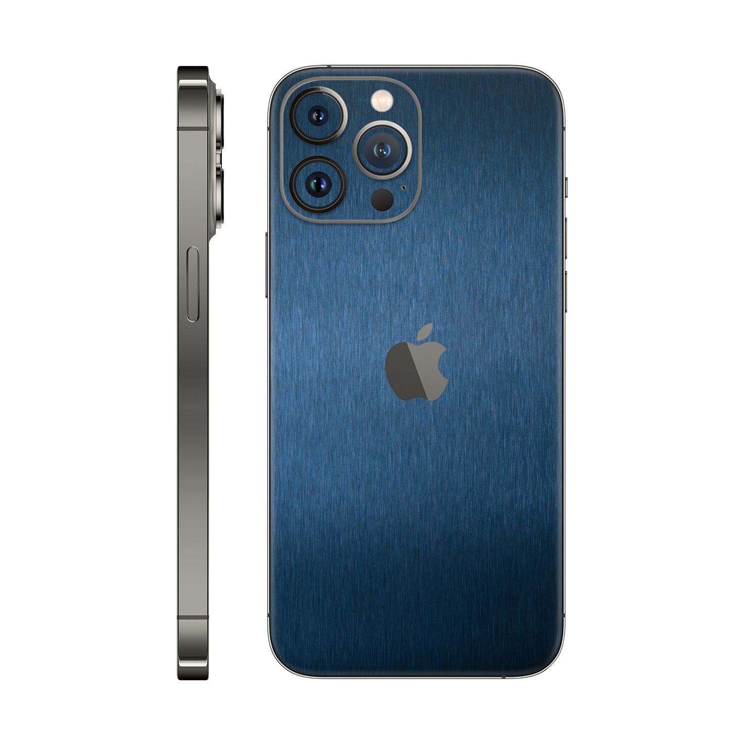 Skin iPhone 12 Pro Max, Metallic 3D Blue