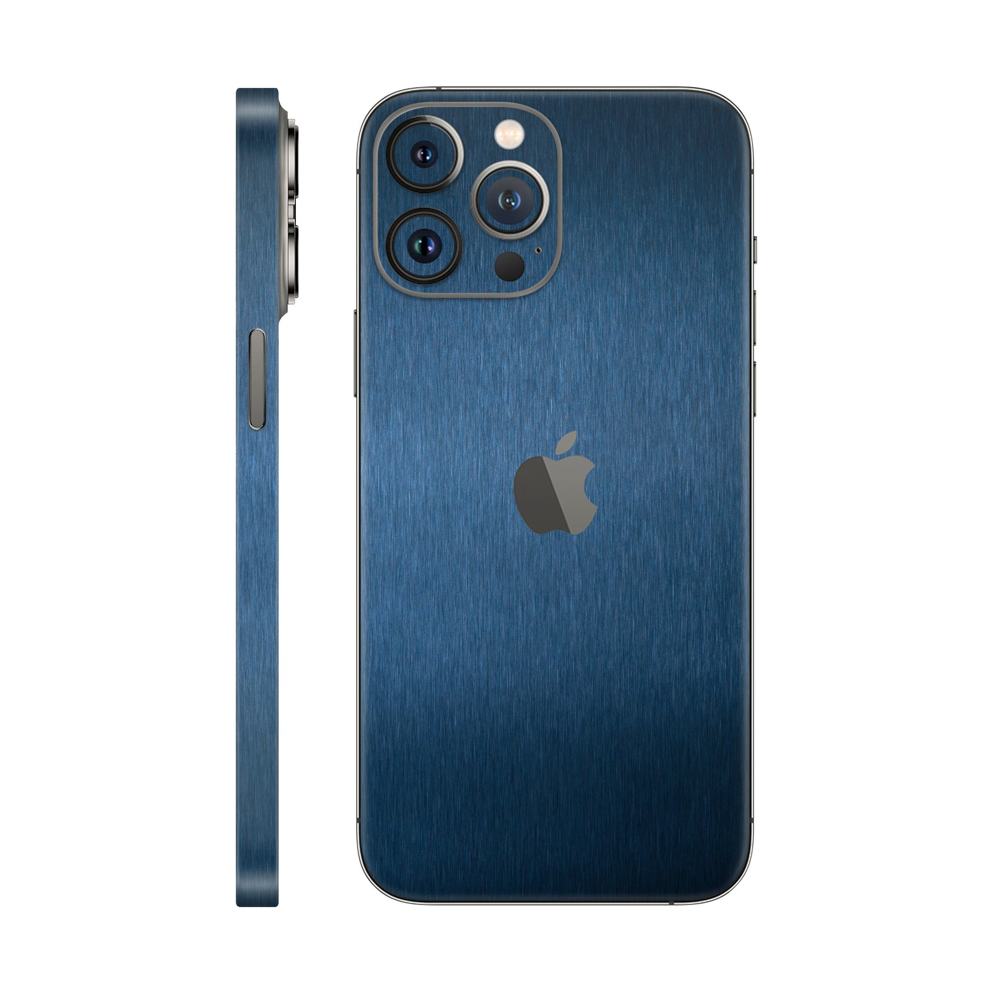 Skin iPhone 12 Pro Max, Metallic 3D Blue