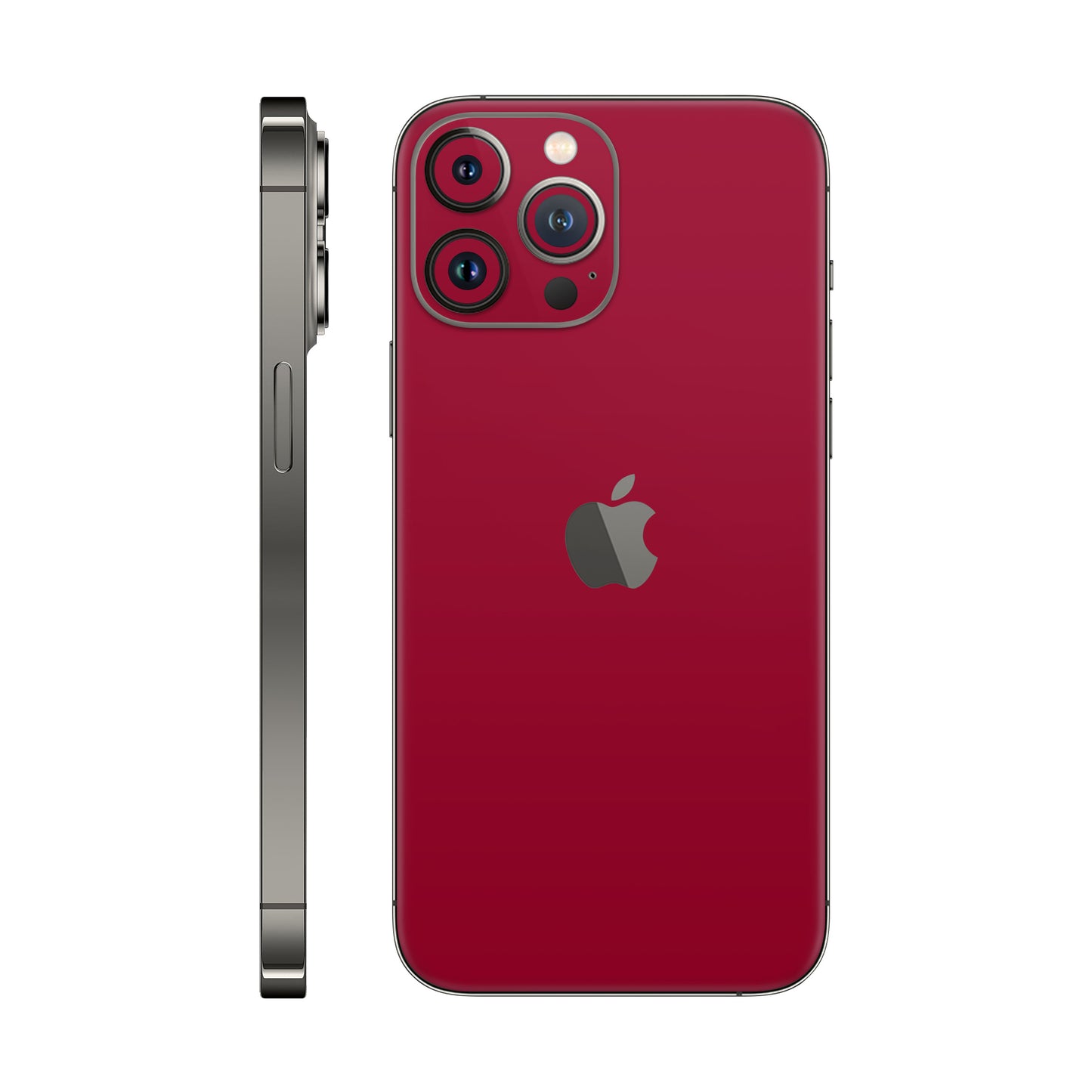 Skin iPhone 12 Pro Max, Matte Visiniu