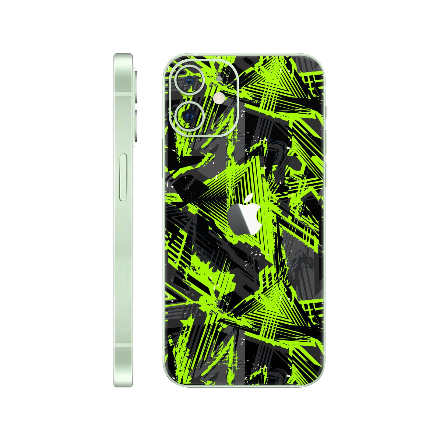 Folie de protectie iPhone 12, eSkins Signature, Skin Urban Voltage