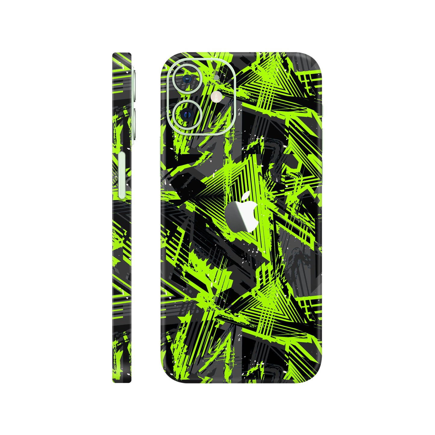 Folie de protectie iPhone 12, eSkins Signature, Skin Urban Voltage