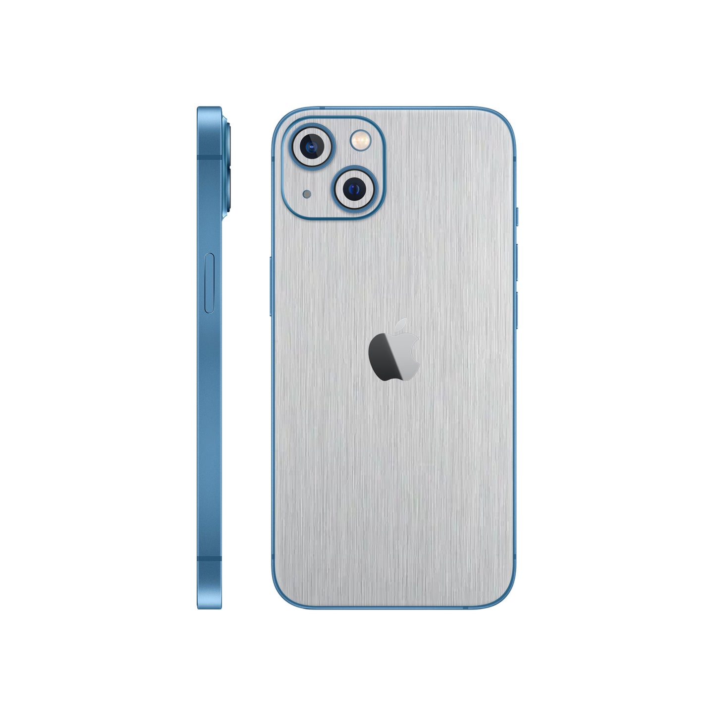 Skin iPhone 13 Mini, Metallic 3D Gray