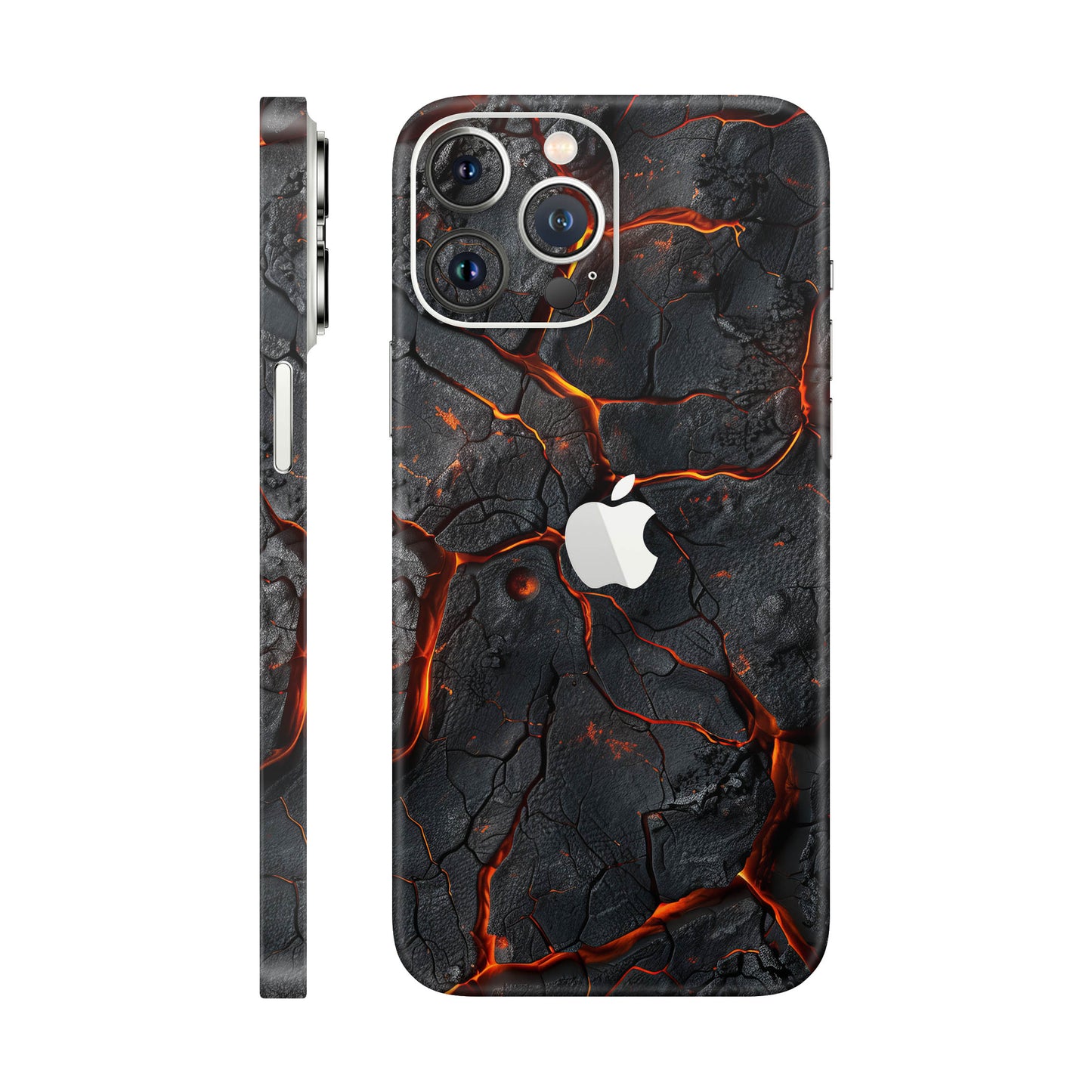 Folie de protectie iPhone 13 Pro Max, eSkins Signature, Skin Inferno Crust