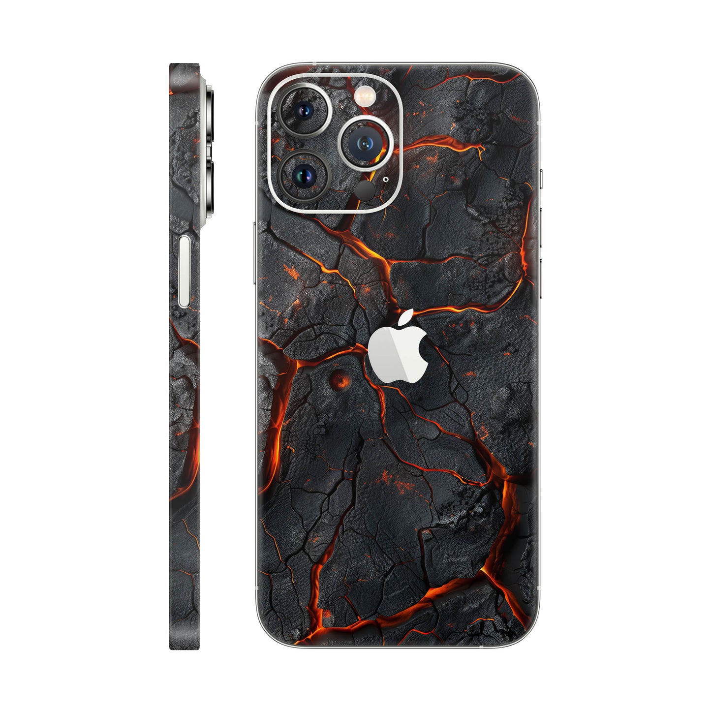 Folie de protectie iPhone 13 Pro Max, eSkins Signature, Skin Inferno Crust