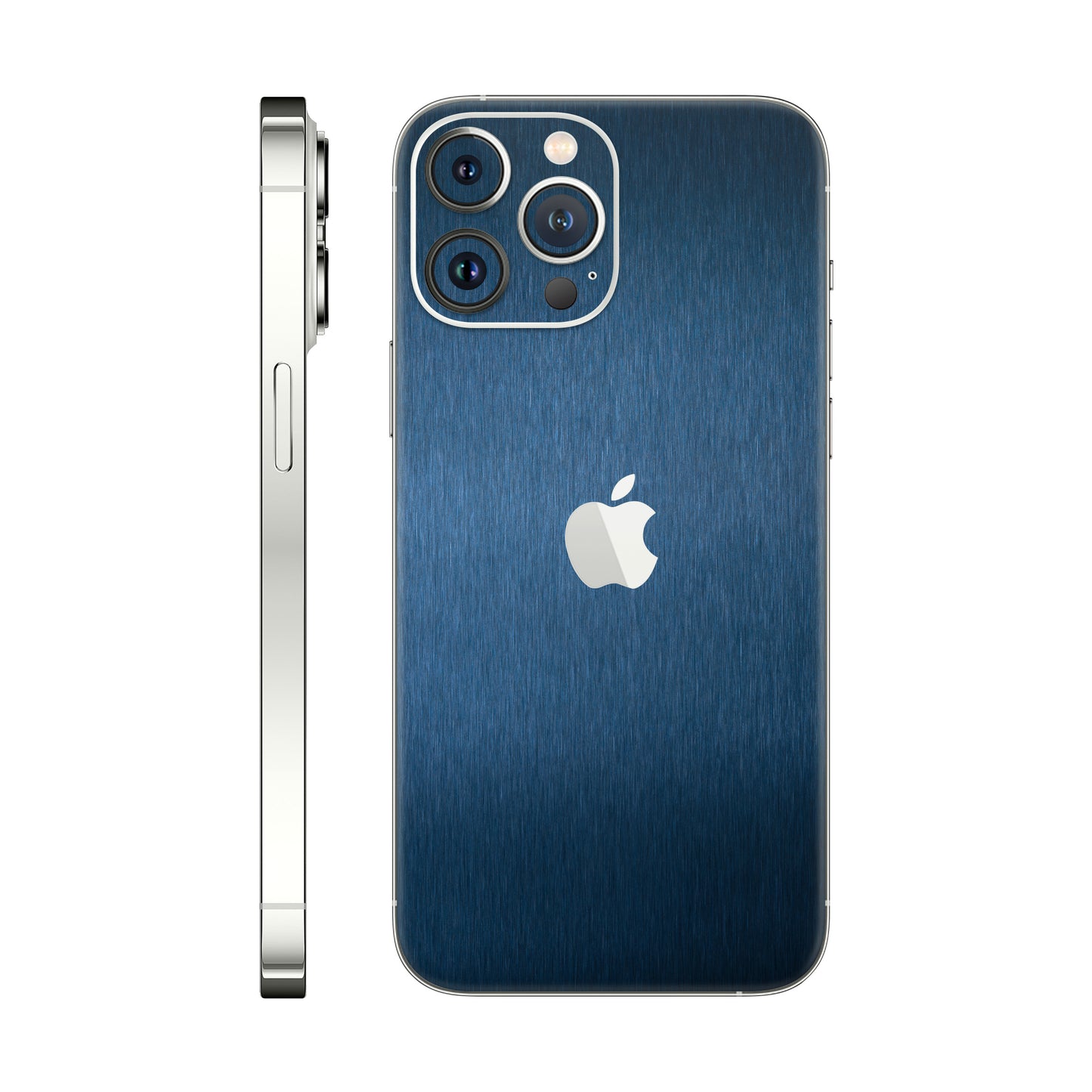 Skin iPhone 13 Pro Max, Metallic 3D Blue