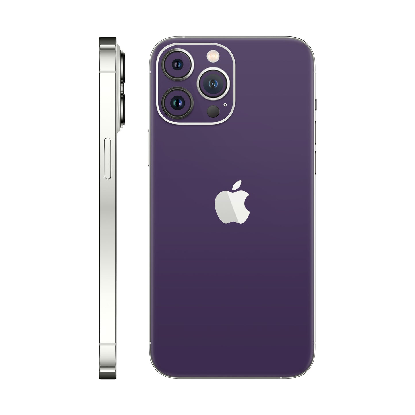 Skin iPhone 13 Pro Max, Matte Metallic Purple