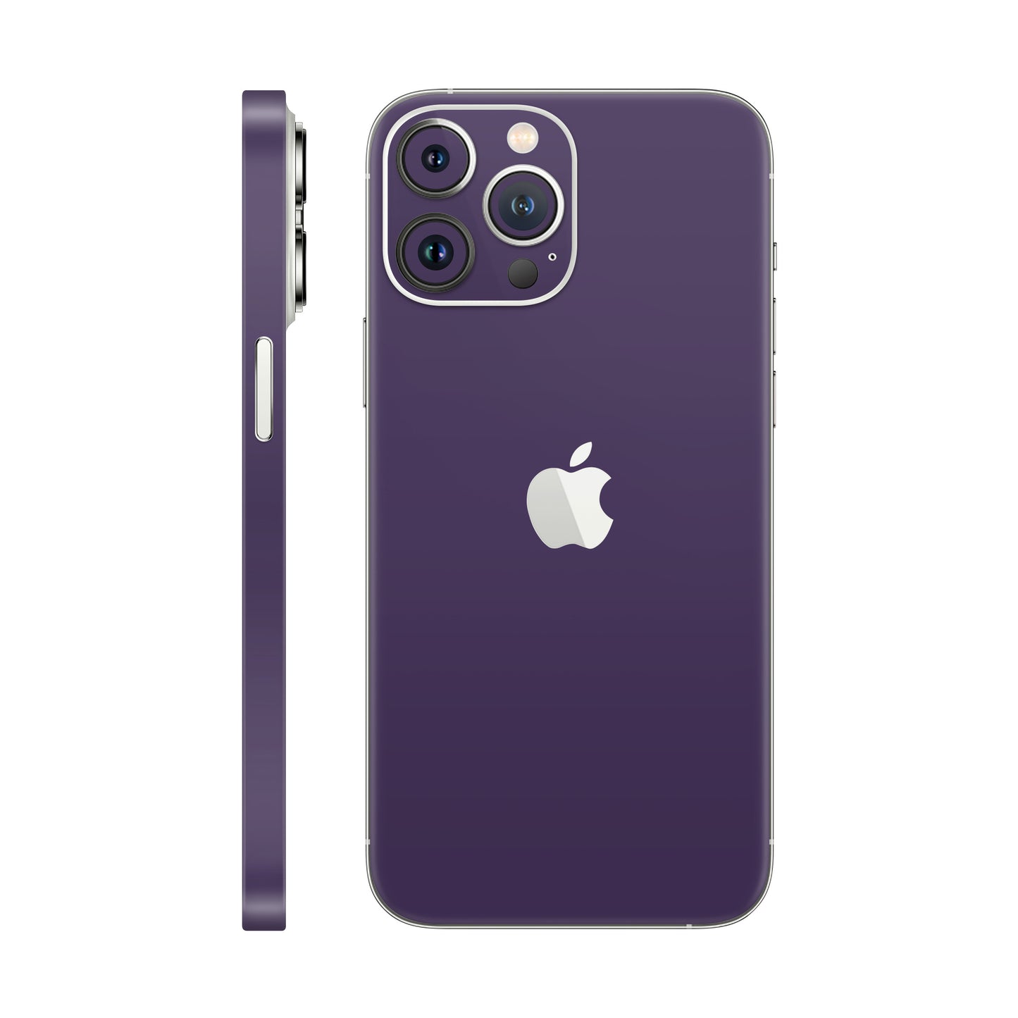 Skin iPhone 13 Pro Max, Matte Metallic Purple