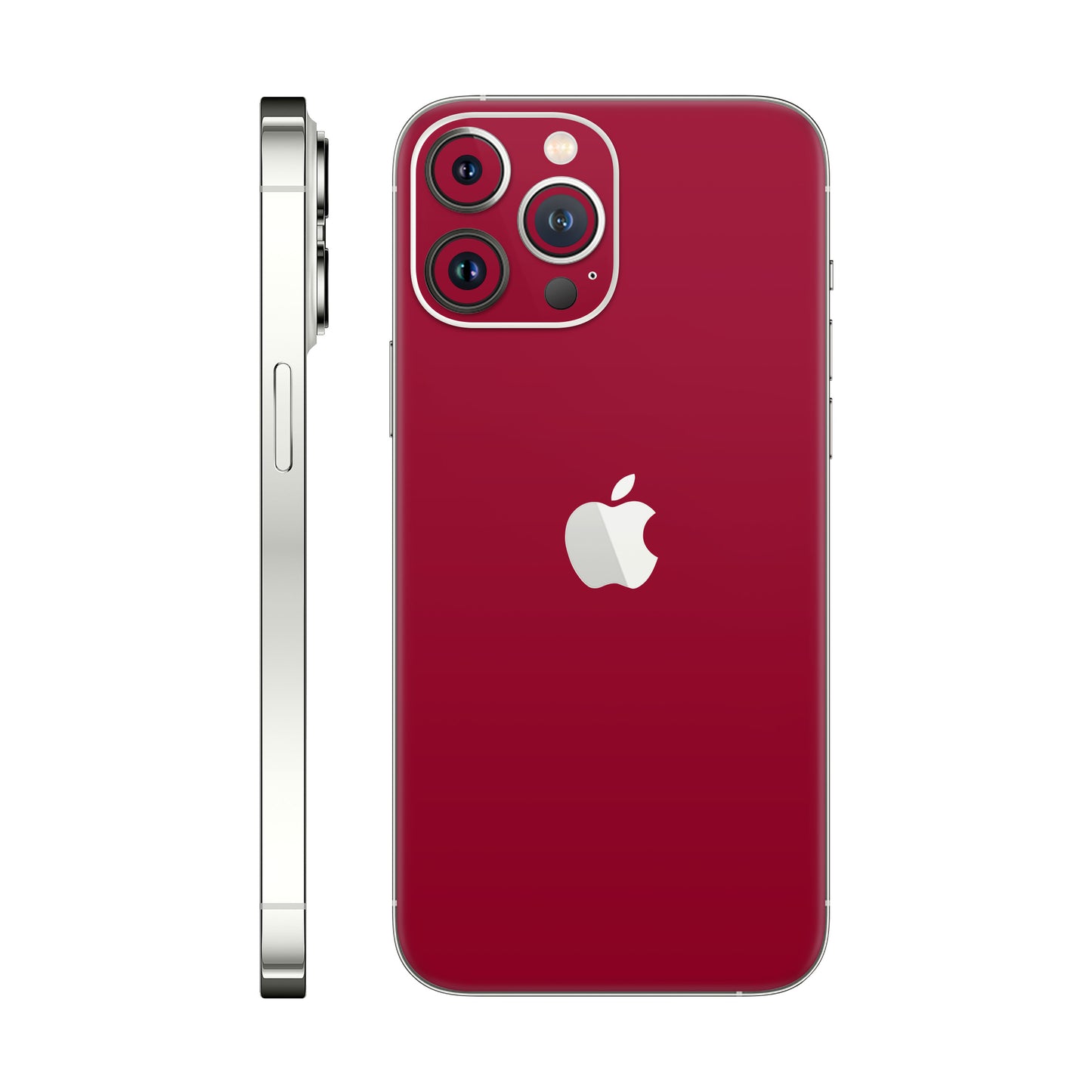 Skin iPhone 13 Pro Max, Matte Visiniu