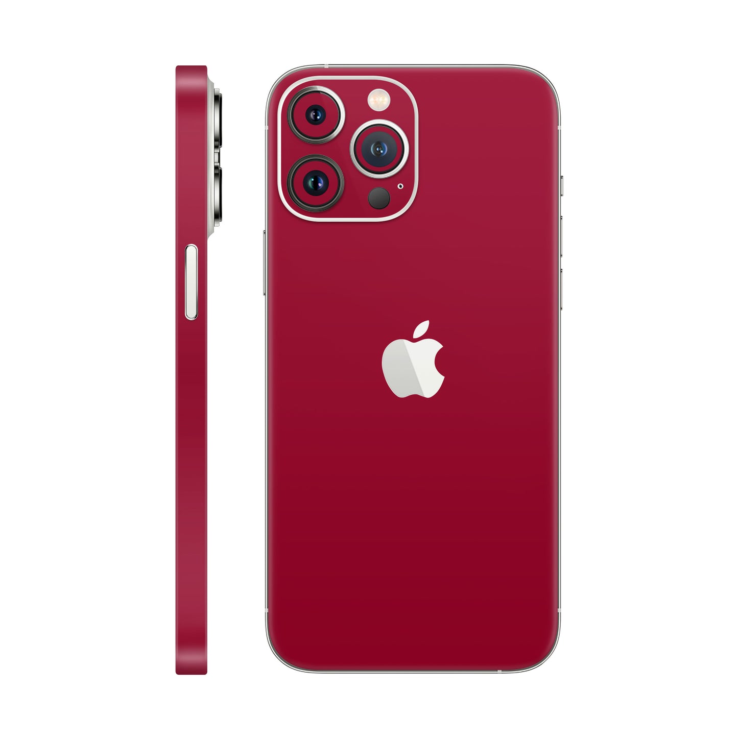 Skin iPhone 13 Pro Max, Matte Visiniu