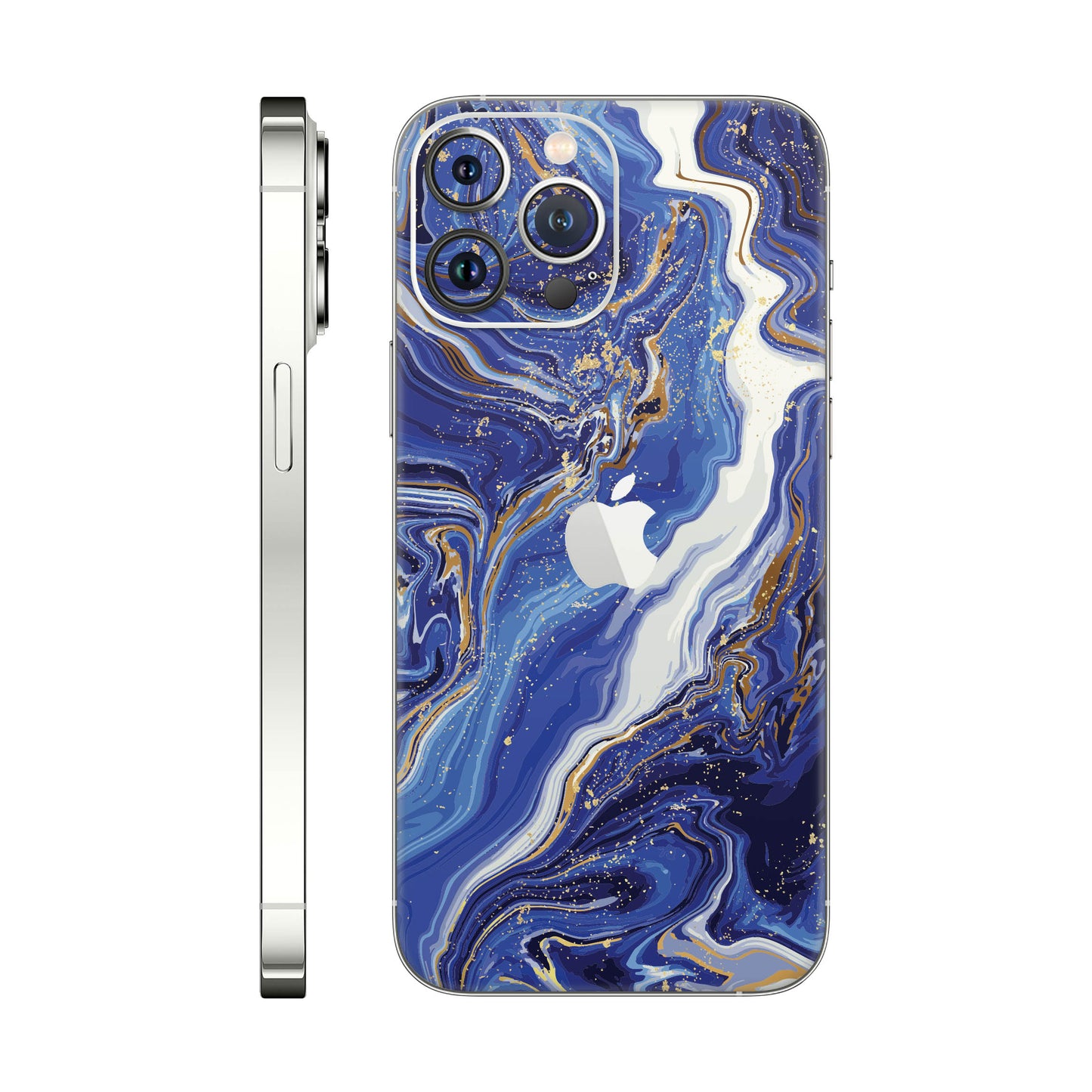 Folie de protectie iPhone 13 Pro Max, eSkins Signature, Skin Stellar Drift