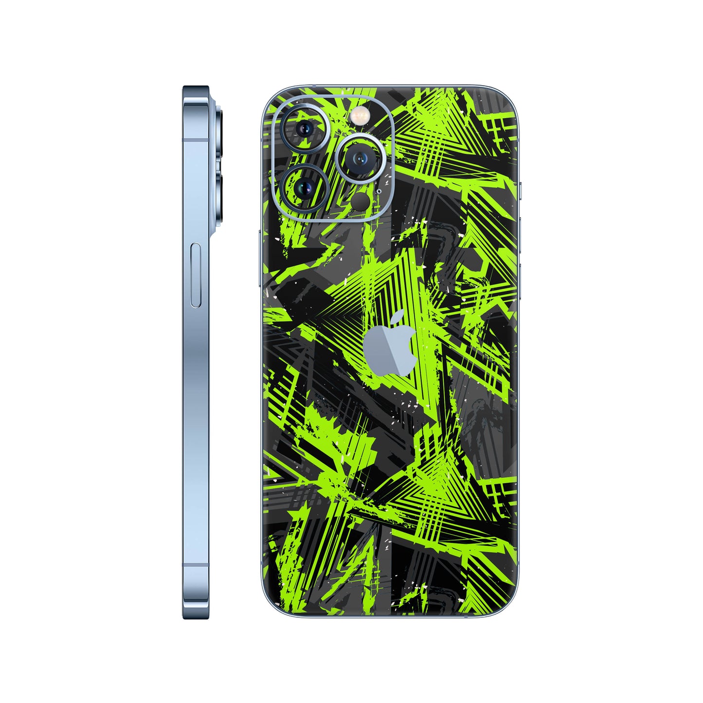Folie de protectie iPhone 13 Pro, eSkins Signature, Skin Urban Voltage
