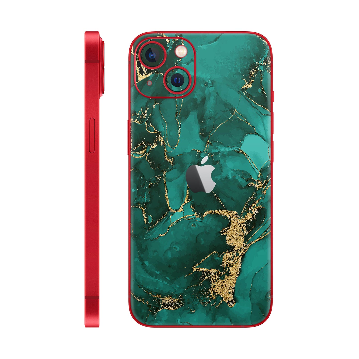 Folie de protectie iPhone 14 Plus, eSkins Signature, Ethereal Green