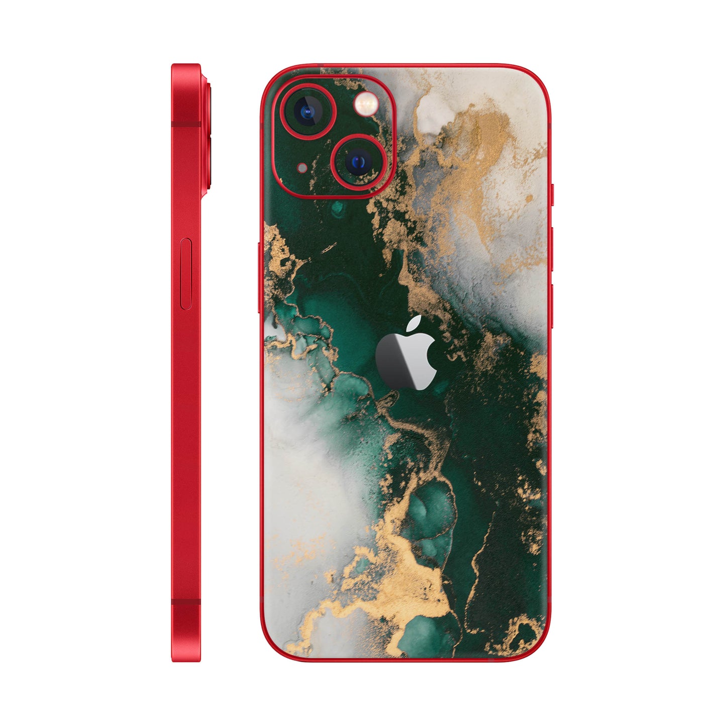 Folie de protectie iPhone 14 Plus, eSkins Signature, Forest Mist