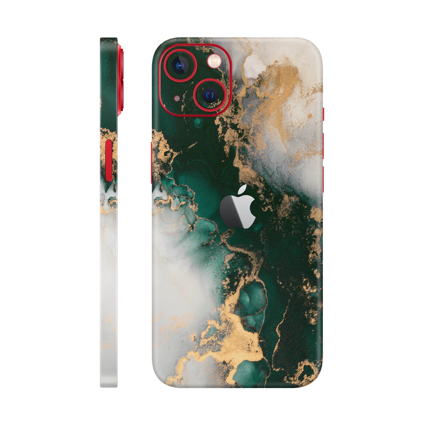 Folie de protectie iPhone 14 Plus, eSkins Signature, Forest Mist