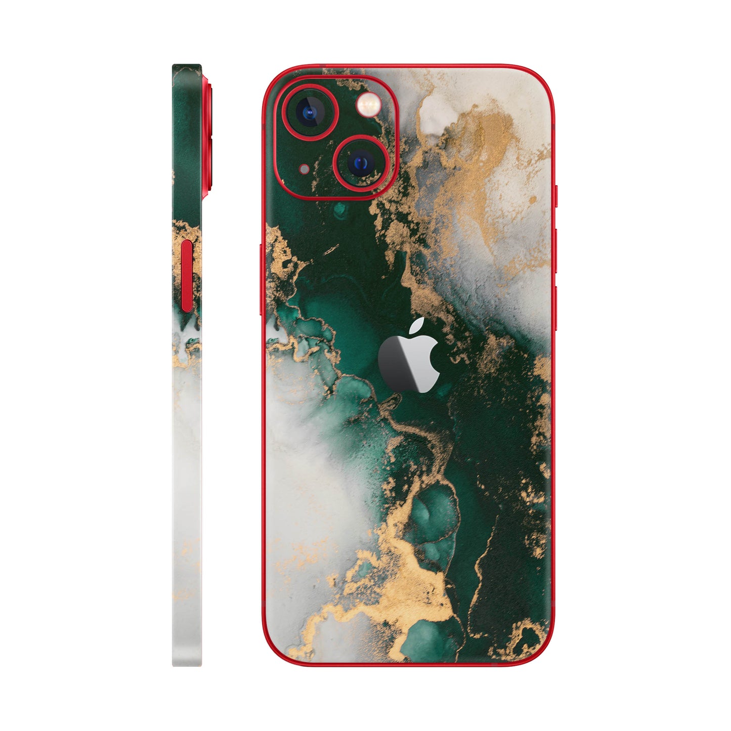 Folie de protectie iPhone 14 Plus, eSkins Signature, Forest Mist