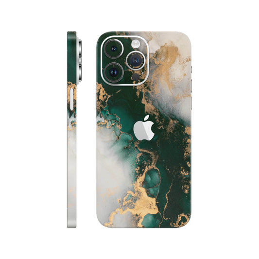 Folie de protectie iPhone 14 Pro, eSkins Signature, Forest Mist