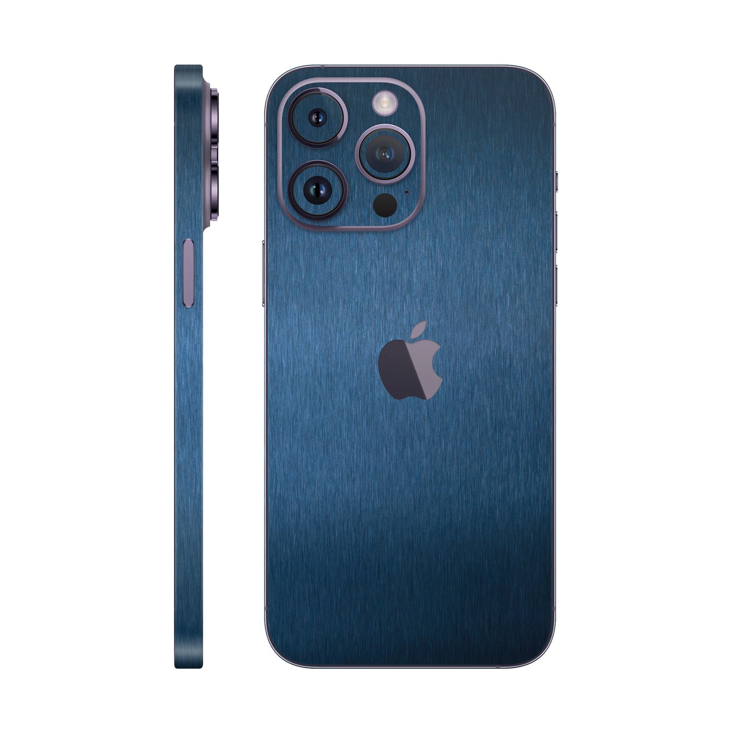 Skin iPhone 14 Pro Max, Metallic 3D Blue
