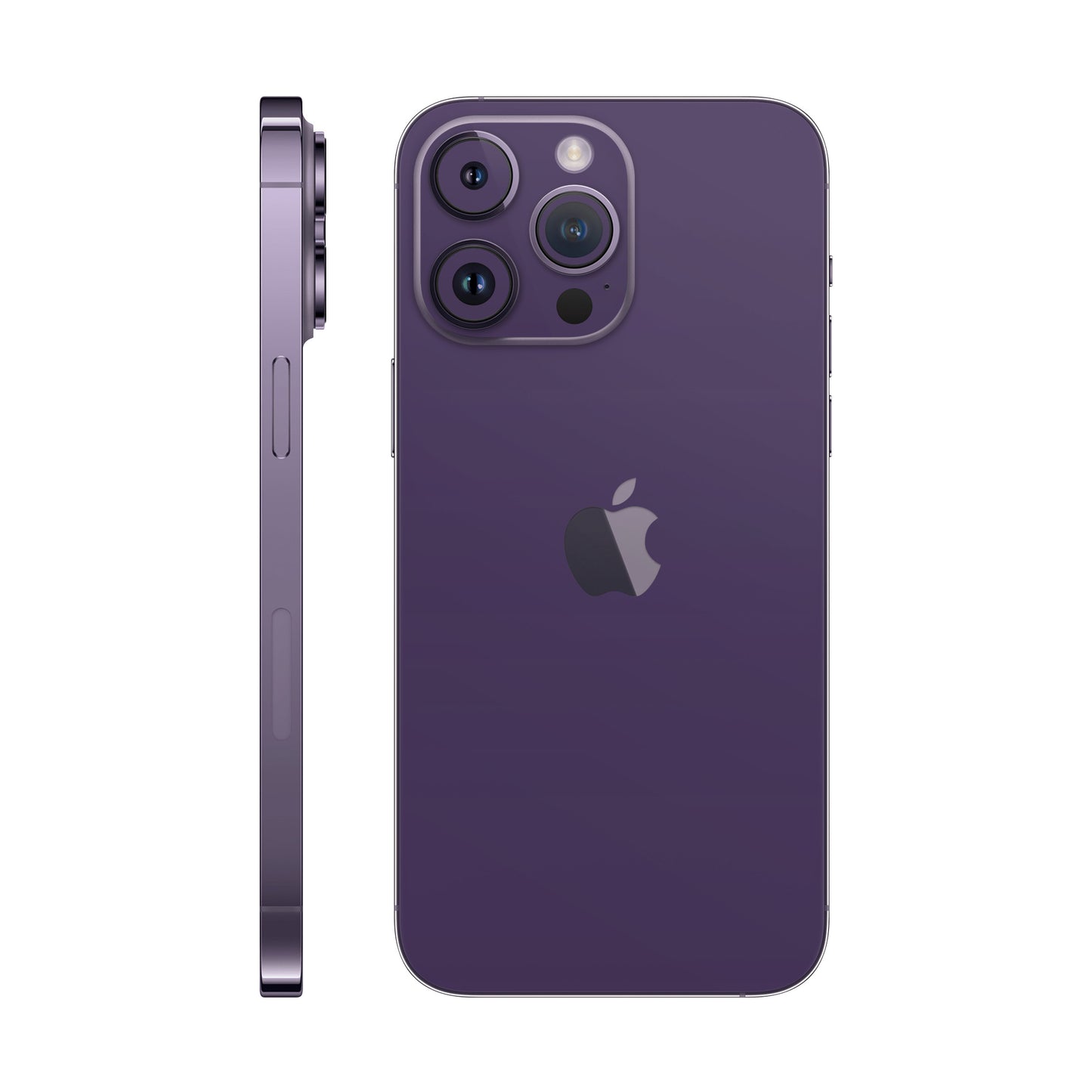 Skin iPhone 14 Pro Max, Matte Metallic Purple