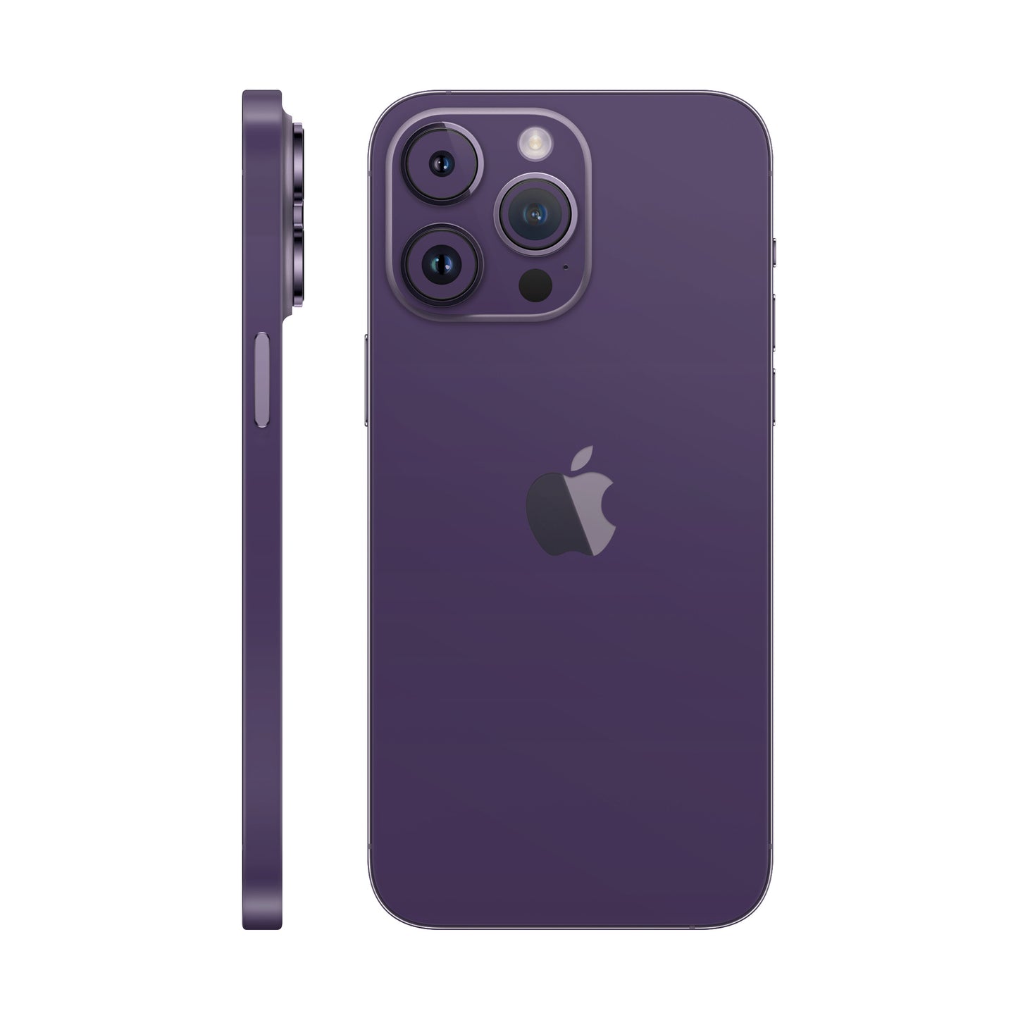 Skin iPhone 14 Pro Max, Matte Metallic Purple