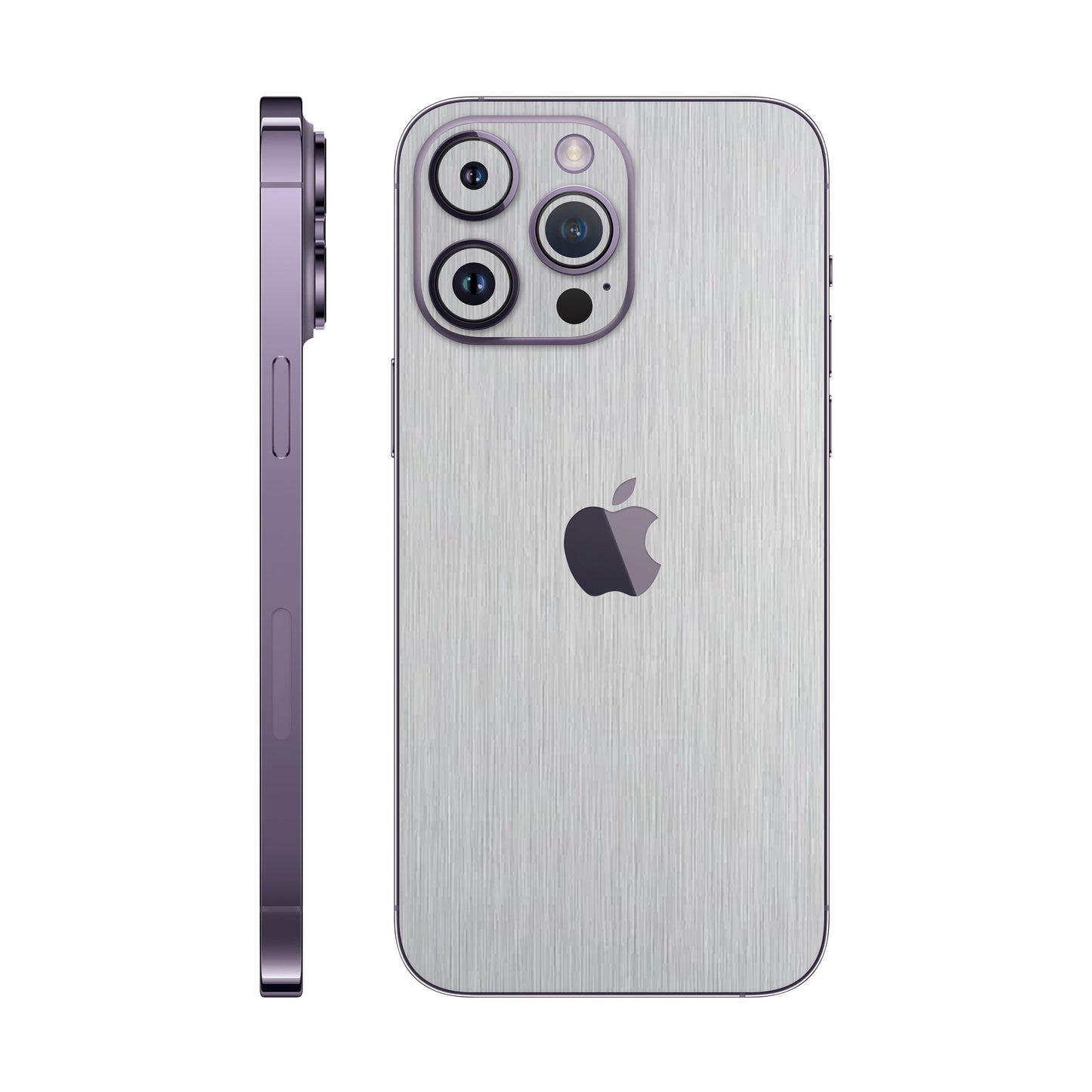 Skin iPhone 14 Pro Max, Metallic 3D Gray