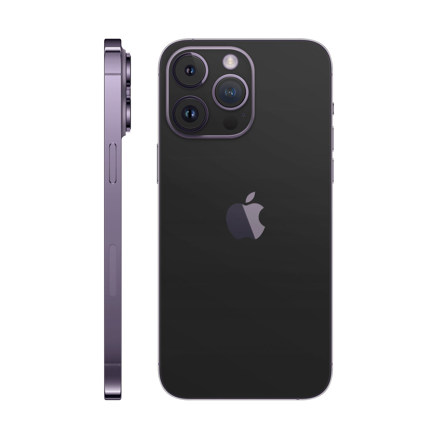 Folie de protectie iPhone 14 Pro Max, eSkins Unique, Skin Mat Negru