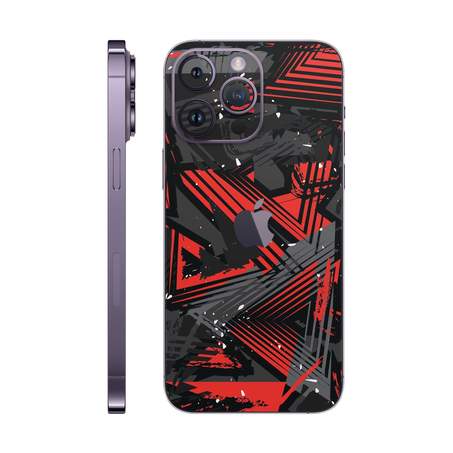 Folie de protectie iPhone 14 Pro Max, eSkins Signature, Skin Urban Assault