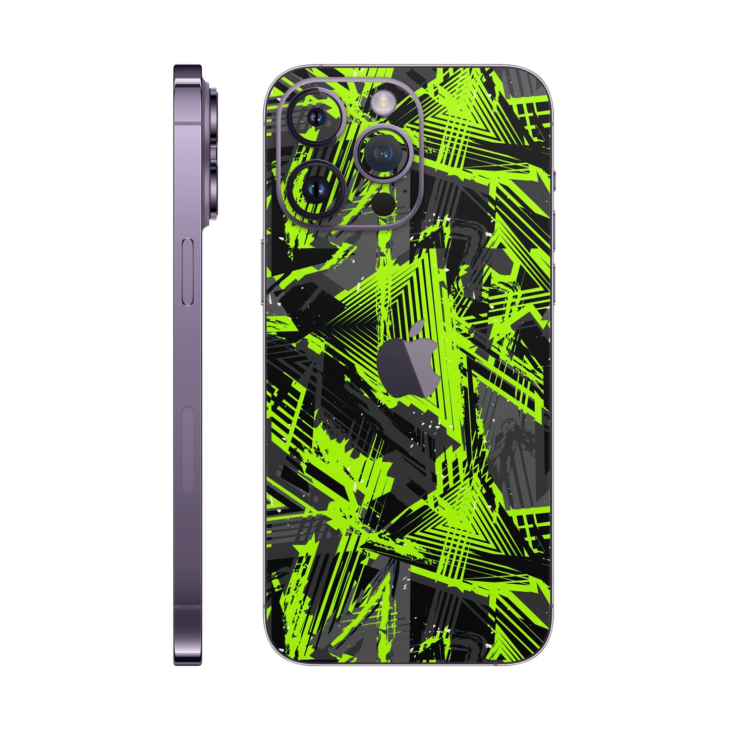 Folie de protectie iPhone 14 Pro Max, eSkins Signature, Skin Urban Voltage