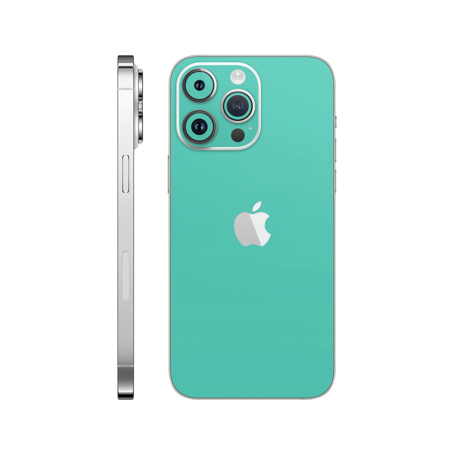 Skin iPhone 14 Pro, Matte Mint Green