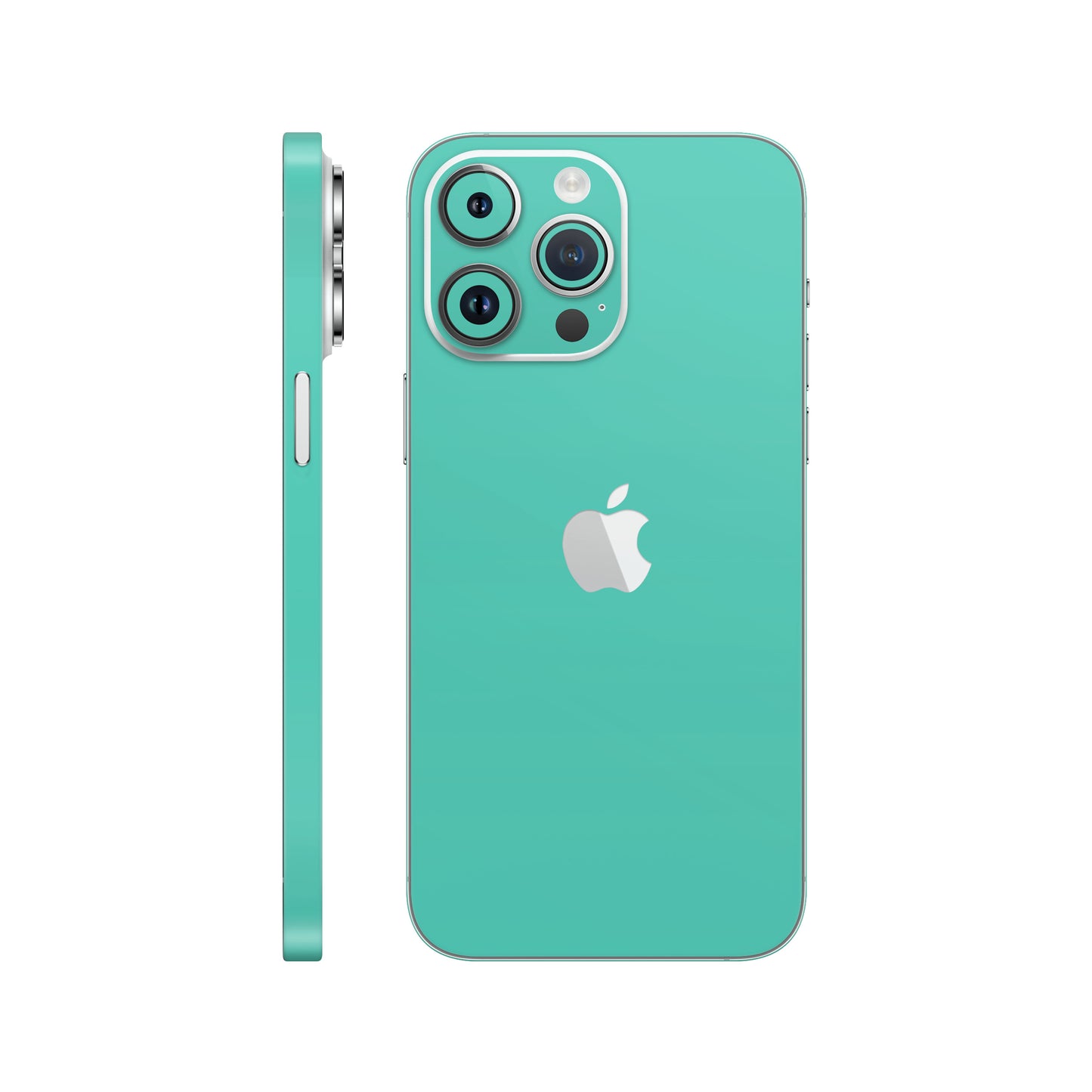 Skin iPhone 14 Pro, Matte Mint Green