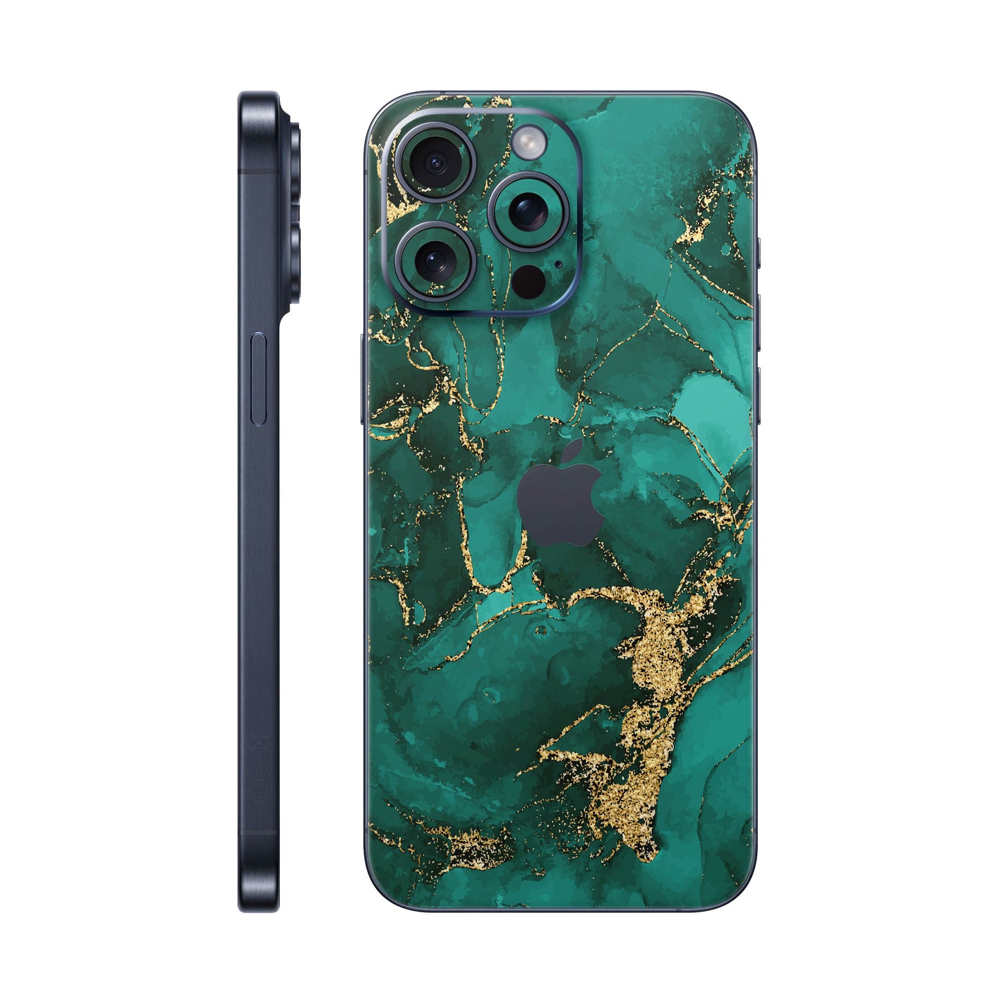Folie de protectie iPhone 15 Pro Max, eSkins Signature, Ethereal Green