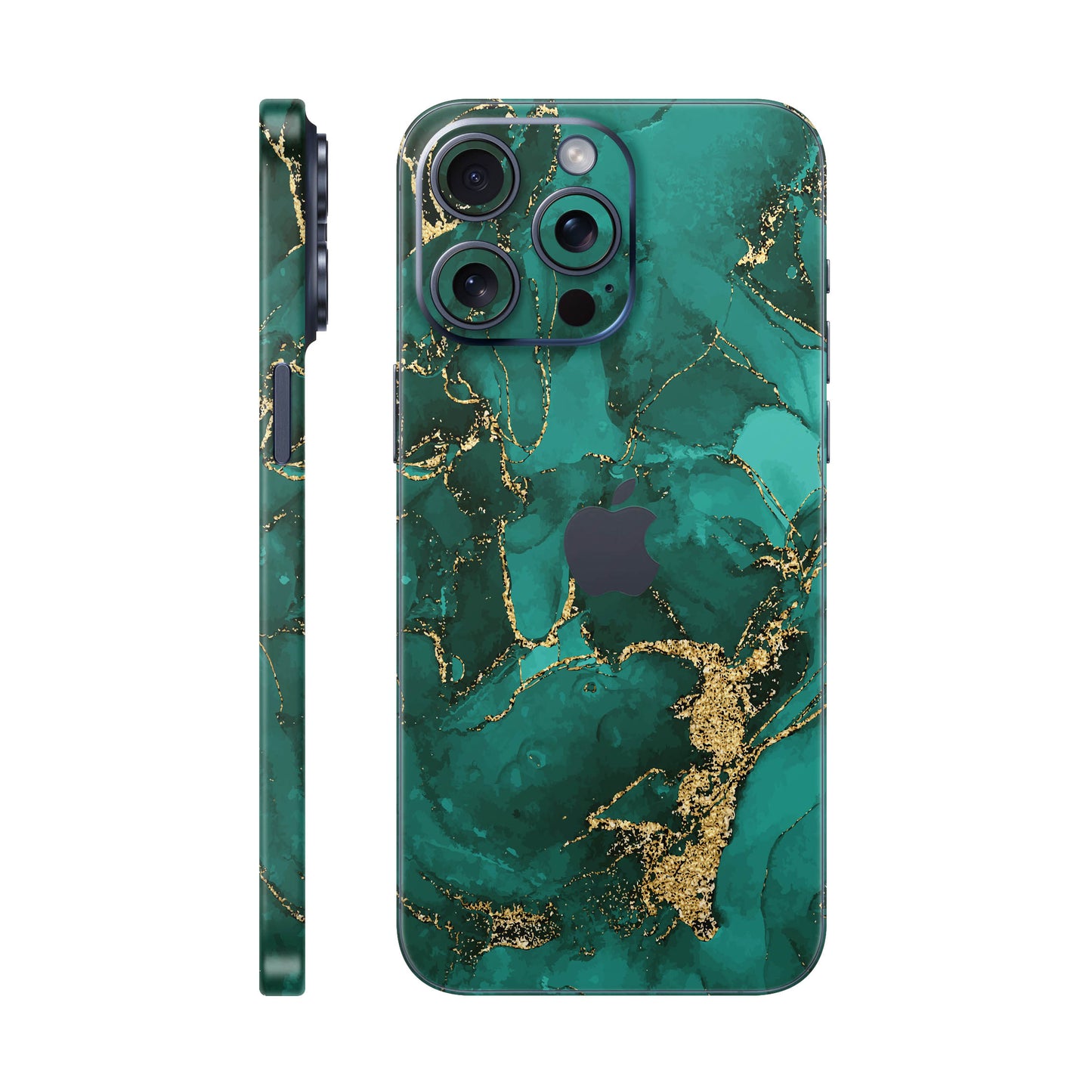 Folie de protectie iPhone 15 Pro Max, eSkins Signature, Ethereal Green
