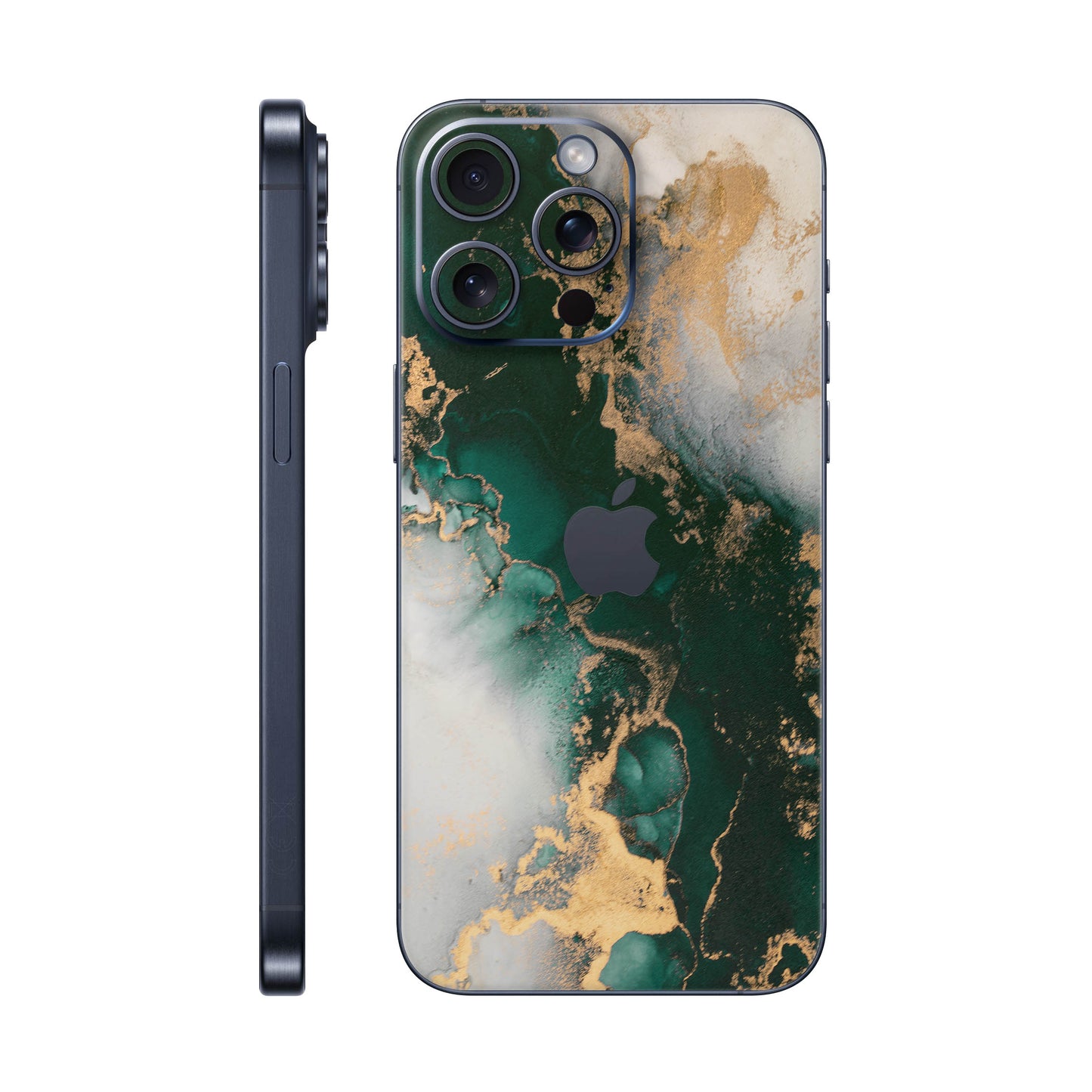 Folie de protectie iPhone 15 Pro Max, eSkins Signature, Forest Mist