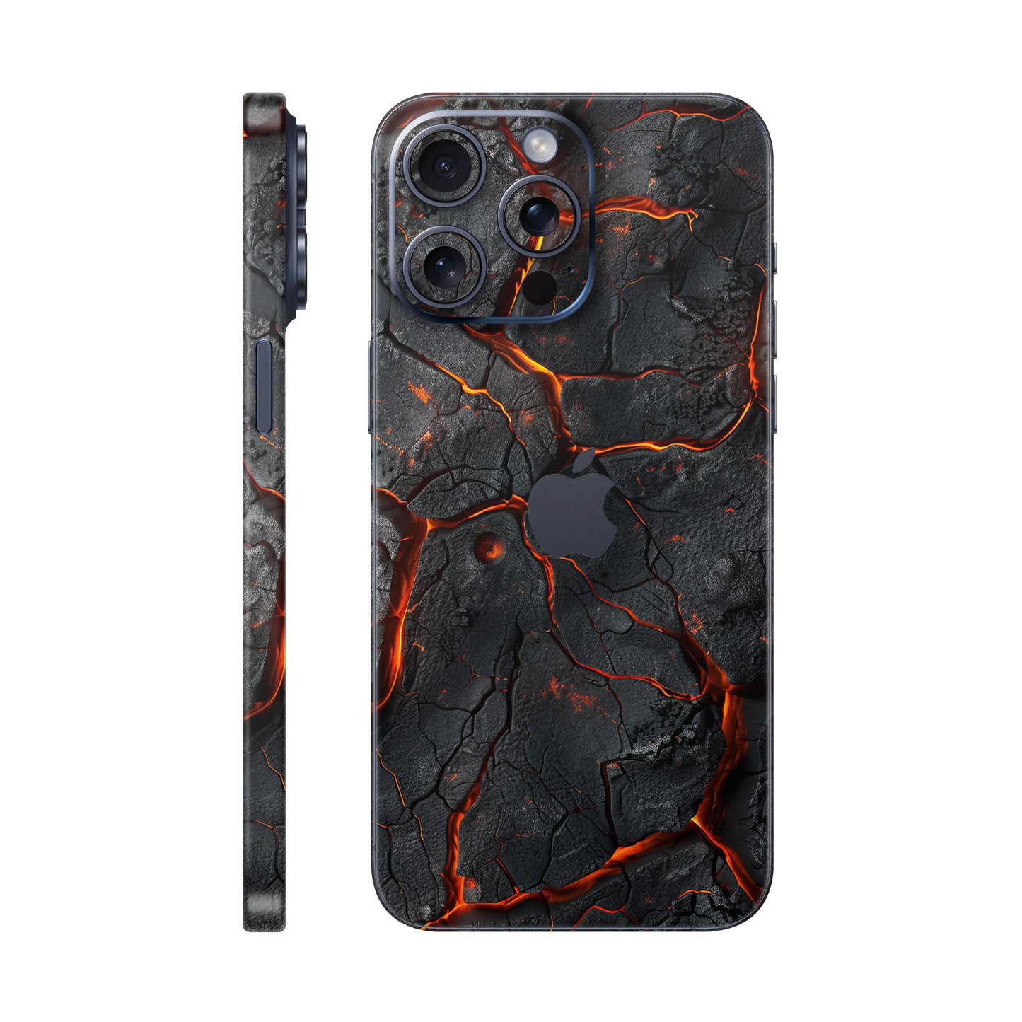 Folie de protectie iPhone 15 Pro Max, eSkins Signature, Skin Inferno Crust