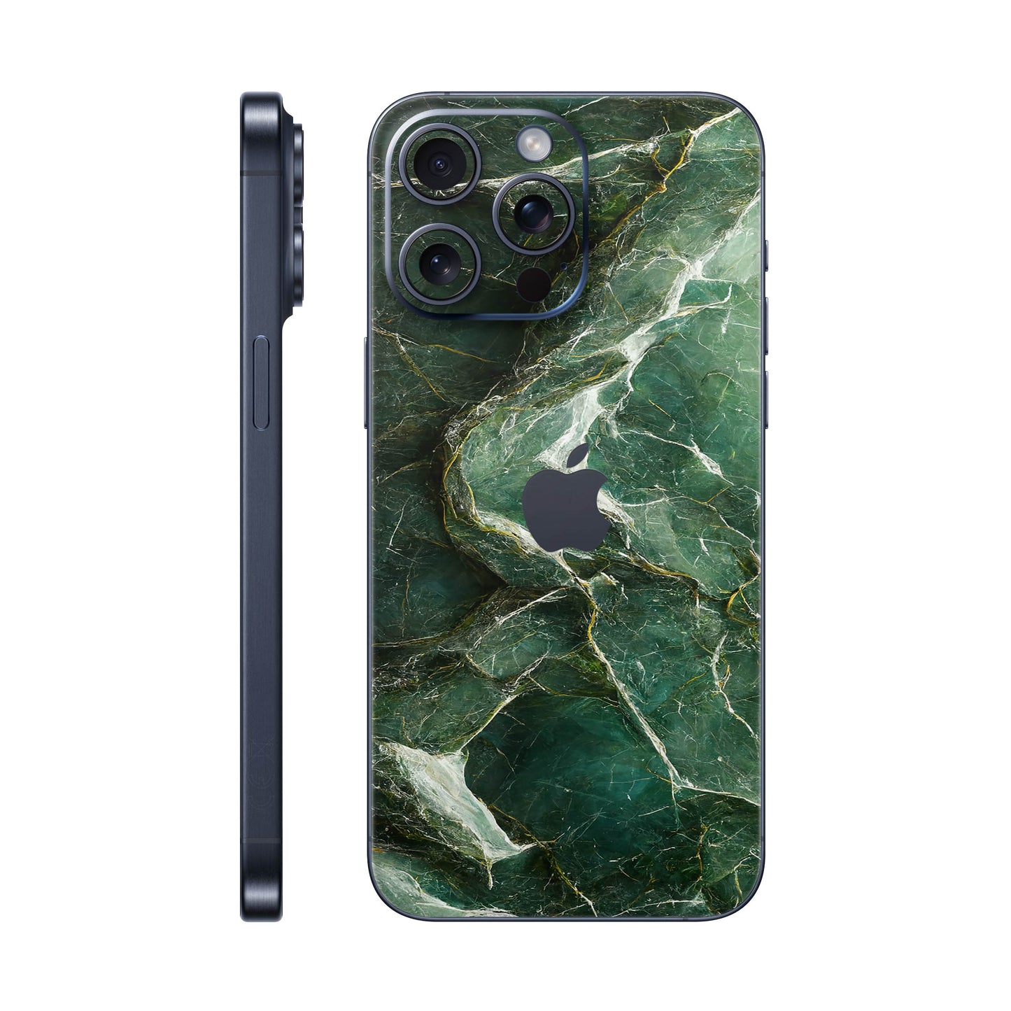 Folie de protectie iPhone 15 Pro Max, eSkins Signature, Mystic Emerald