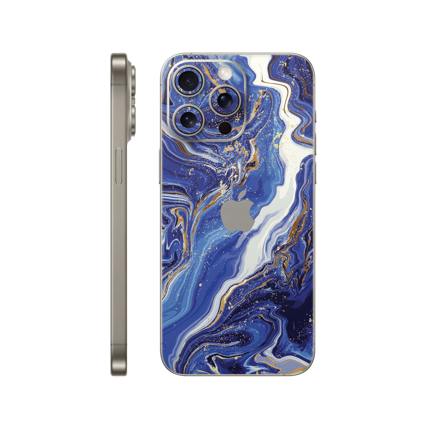 Folie de protectie iPhone 15 Pro, eSkins Signature, Skin Stellar Drift