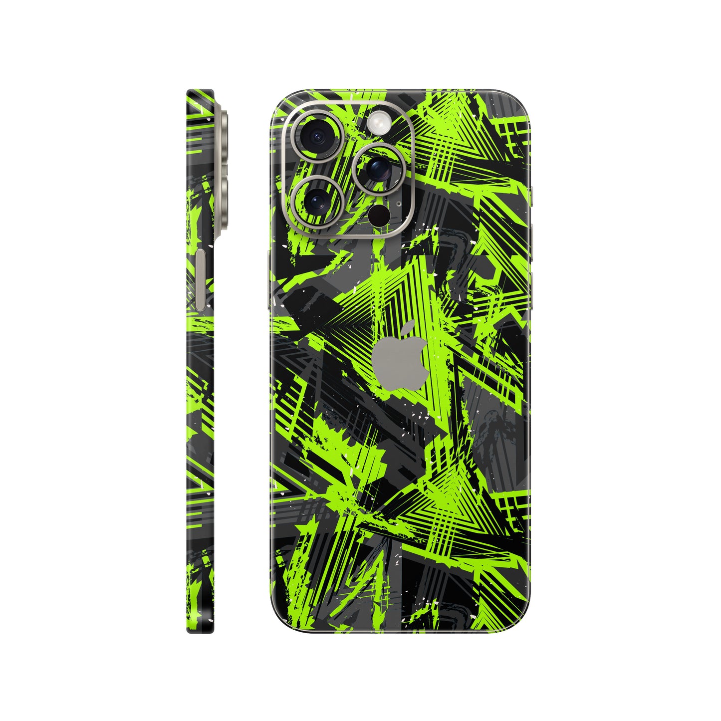 Folie de protectie iPhone 15 Pro, eSkins Signature, Skin Urban Voltage