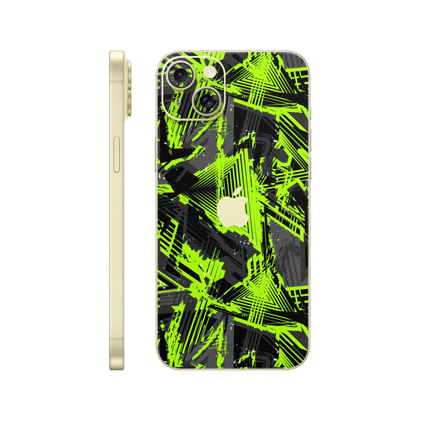 Folie de protectie iPhone 15, eSkins Signature, Skin Urban Voltage