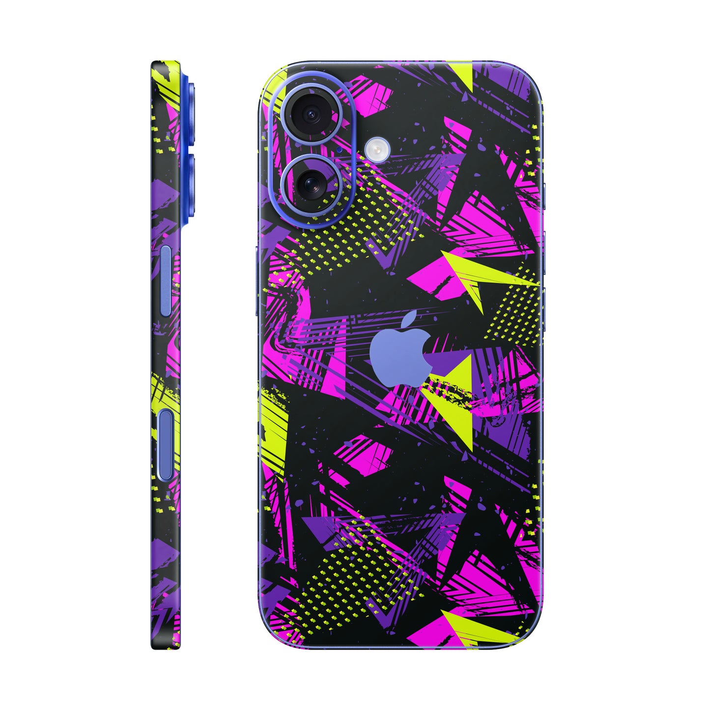Folie de protectie iPhone 16 Plus, eSkins Signature, Skin Urban Graffiti