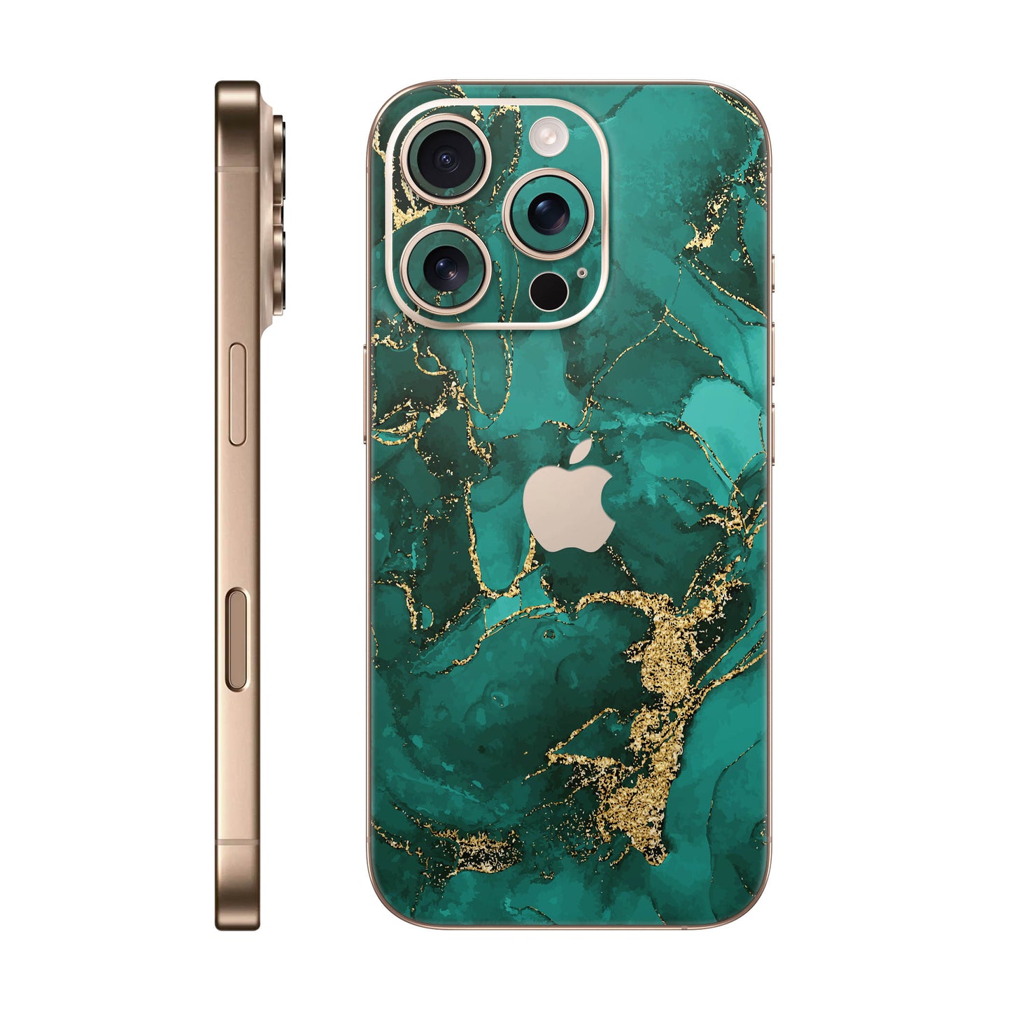 Folie de protectie iPhone 16 Pro Max, eSkins Signature, Ethereal Green