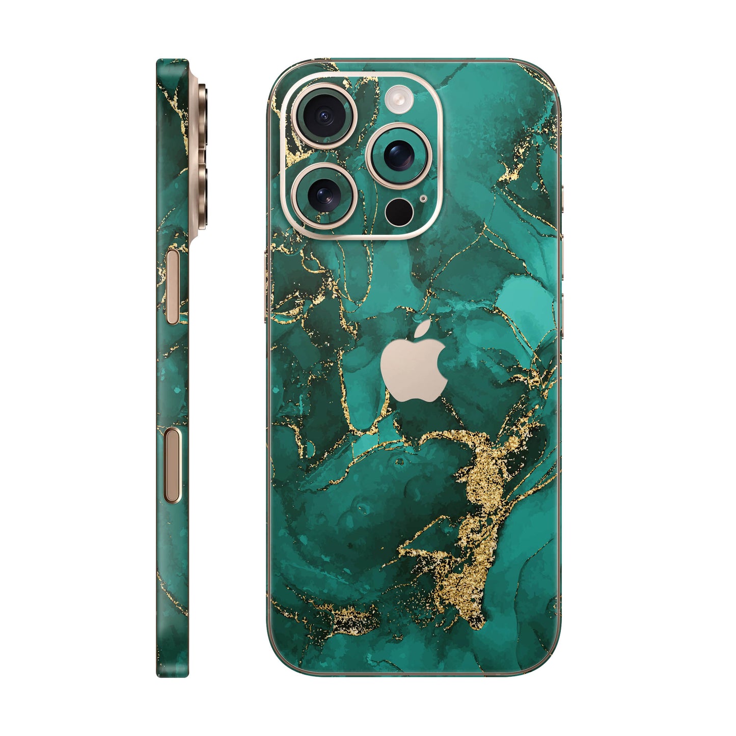 Folie de protectie iPhone 16 Pro Max, eSkins Signature, Ethereal Green
