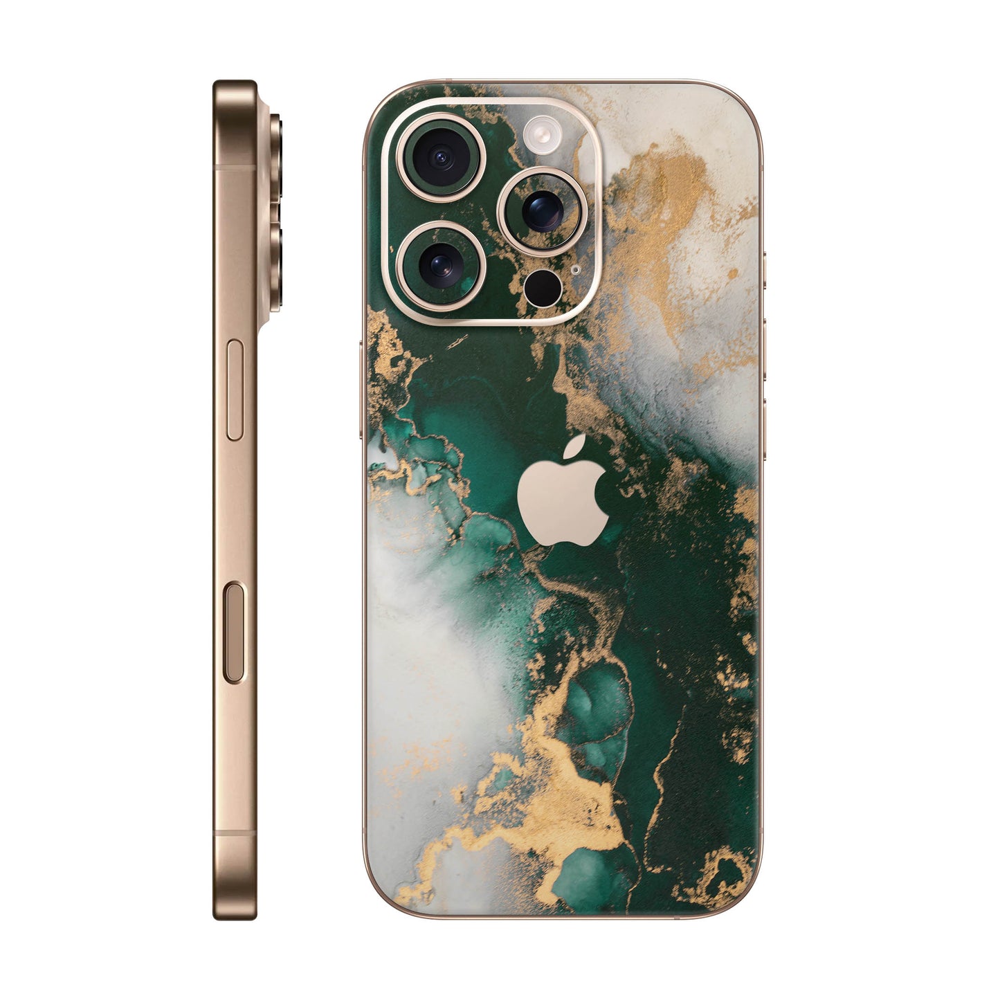 Folie de protectie iPhone 16 Pro Max, eSkins Signature, Forest Mist